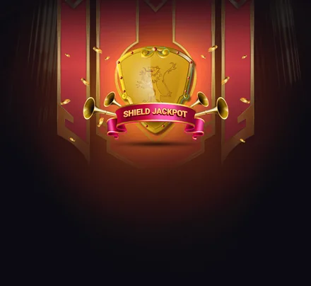 King Billy Shield Jackpot emblem